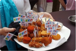 partyprikker met logo