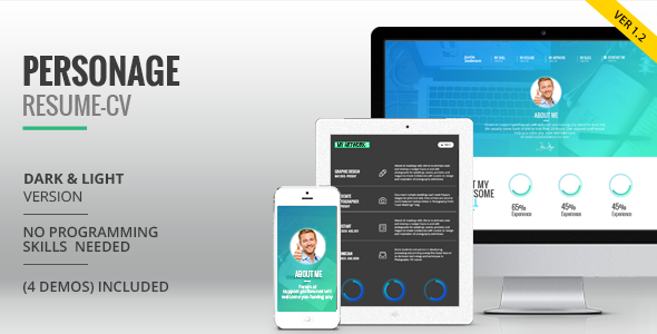 Personage WordPress theme