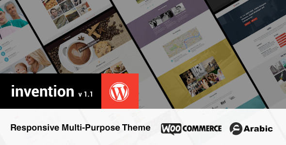 invention wordpress theme