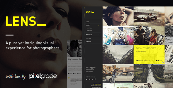 lens template wordpress