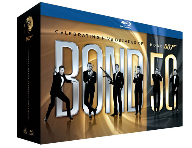 James bond dvd box