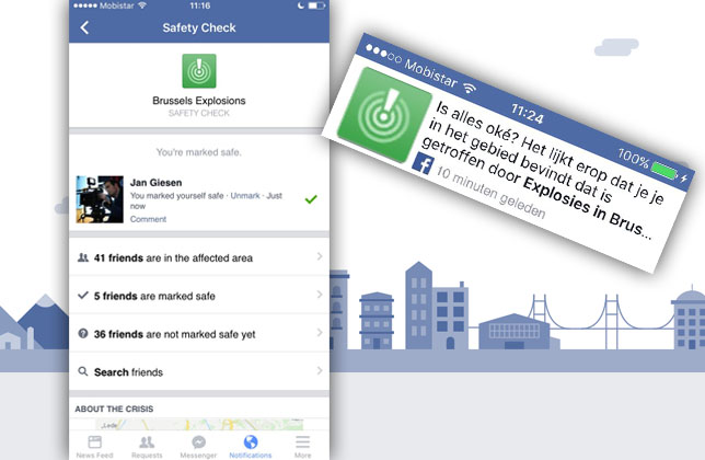 brussel safety check facebook