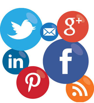 social media academy icons