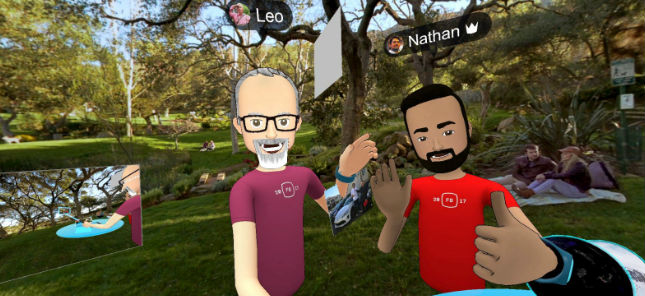 Facebook VR Spaces